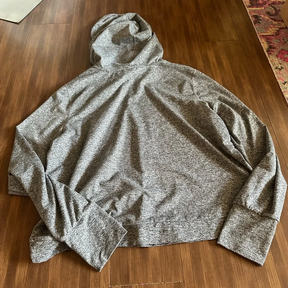 Vuori Halo Essential Hoodie Heather Grey Size XXL VW226 excellent condition - Picture 7 of 7